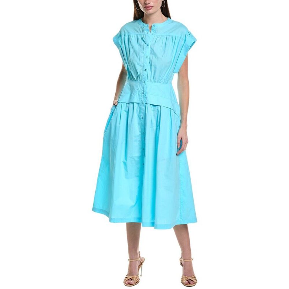 Area Stars Womens  Cuff Dress, Blue